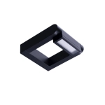 Kinkiet Frame Wall (black) AZ4308 LED 8W 800lm 3000K IP54 ALUMINIUM Acryl AZZARDO